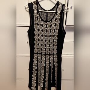 Pink Tartan knit dress